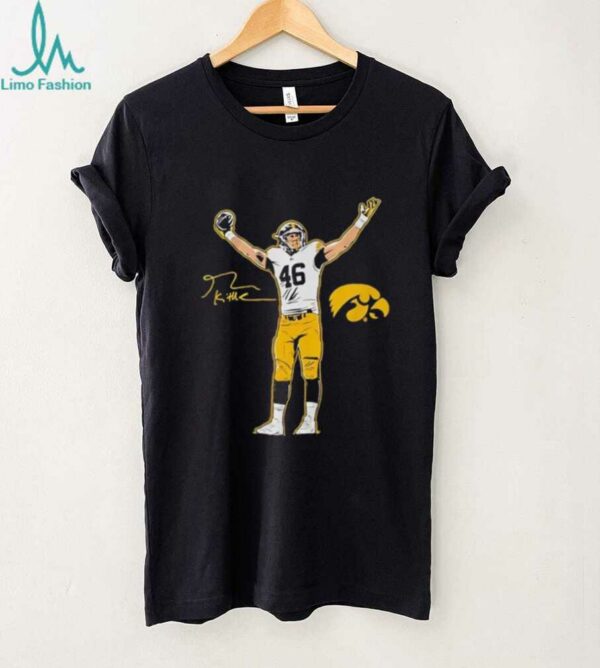 George Kittle Iowa Hawkeyes Football Superstar Pose signature shirt
