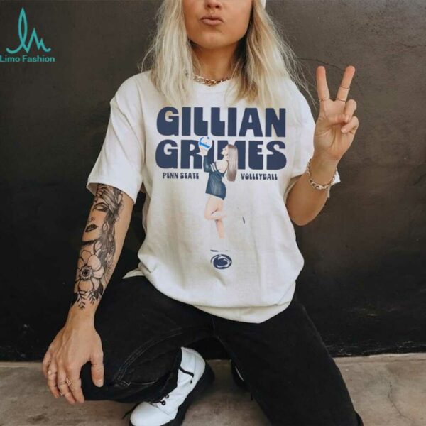 Gillian Grimes illustrated Penn State volleyball shirt