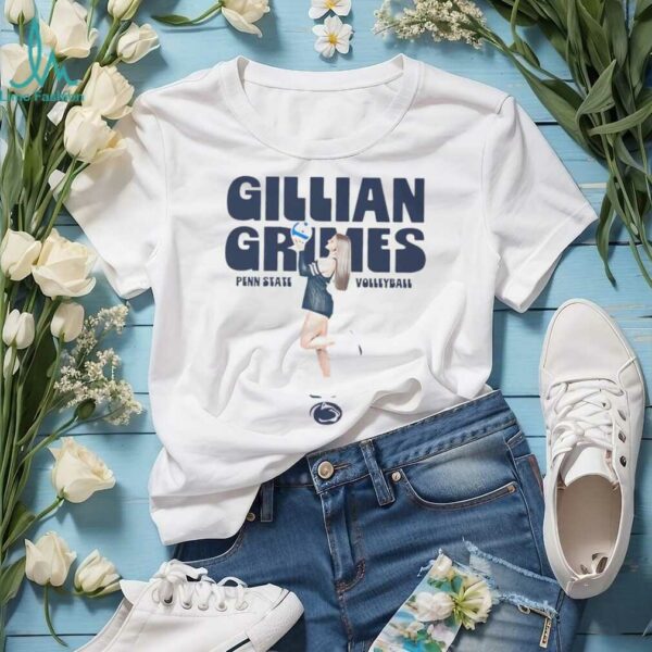 Gillian Grimes illustrated Penn State volleyball shirt