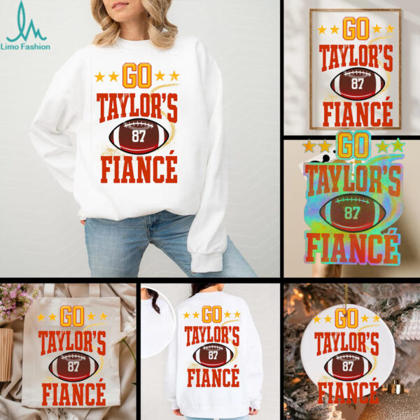 Go Taylors Fiance Taylor’s Boyfriend Kansas City Travis Swift Shirt