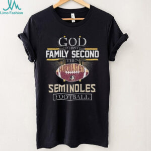 God First Second Florida State Seminoles Football shirt