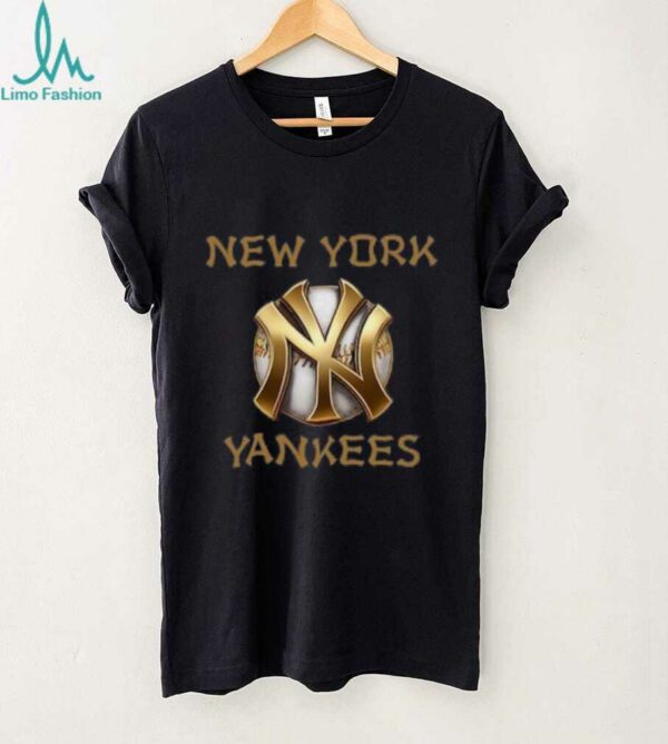 Golden New York Yankees Shirt