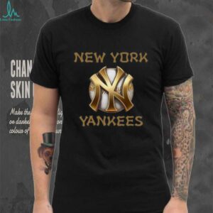 Golden New York Yankees Shirt