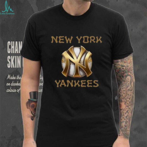 Golden New York Yankees Shirt