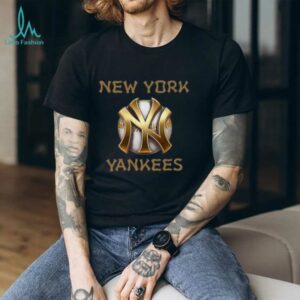 Golden New York Yankees Shirt