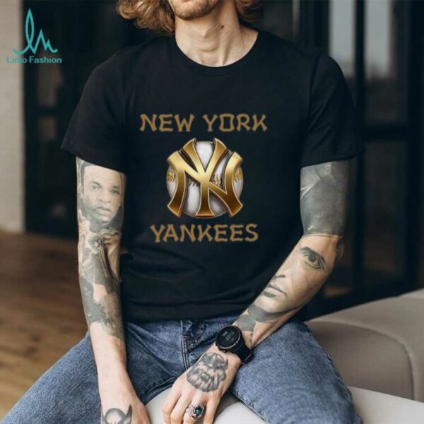 Golden New York Yankees Shirt