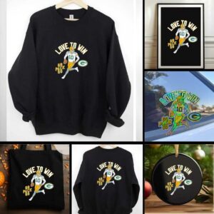 Green Bay Packers Jordan Love Player Illustrative Pack shirt