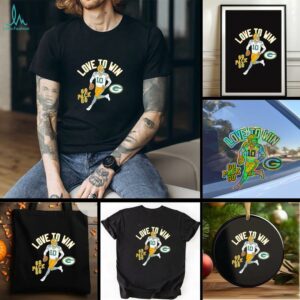Green Bay Packers Jordan Love Player Illustrative Pack shirt