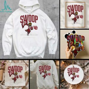 Gridiron mascot Swoop Utah Football flag shirt