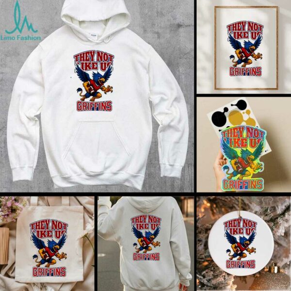 Griffins Mascot They Not Like Us School Spirit Game Day shirt