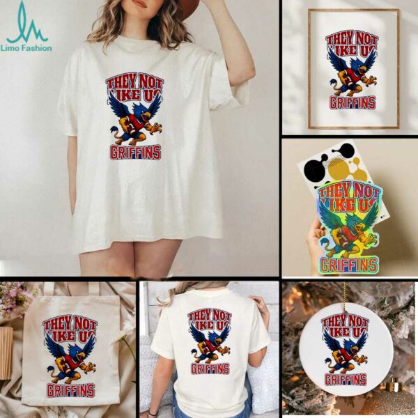 Griffins Mascot They Not Like Us School Spirit Game Day shirt