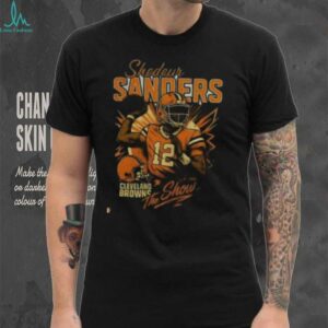 Shedeur Sanders Cleveland Browns Football NFL the show shirt