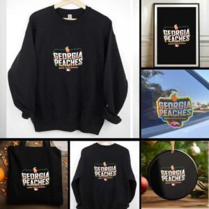 Gwinnett Stripers georgia peaches MiLB shirt