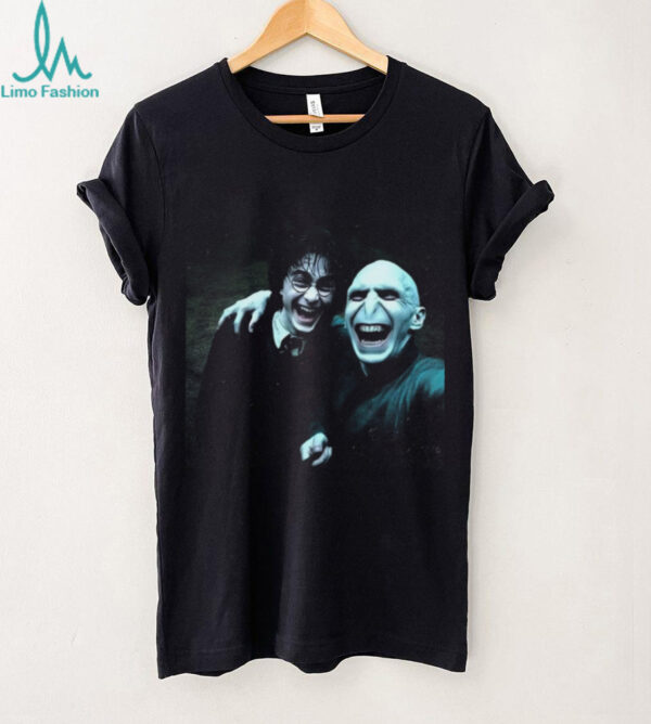 HP Harry Smiling Funny Meme Retro Wizard T shirt