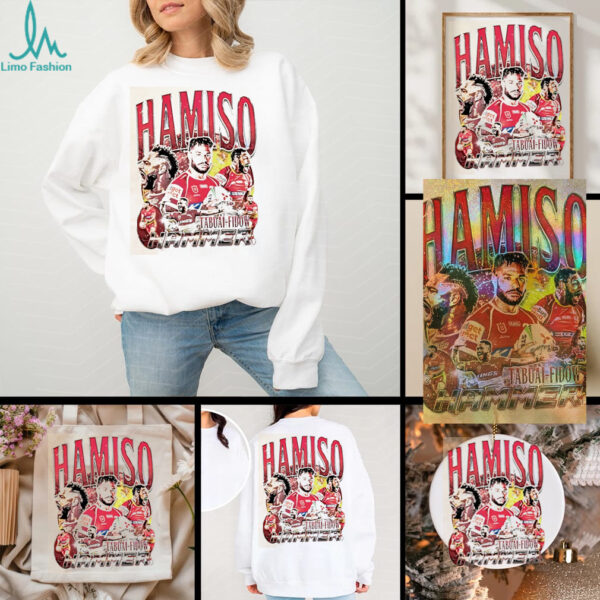 Hamiso Tabuai Fidow Hammer player collage shirt