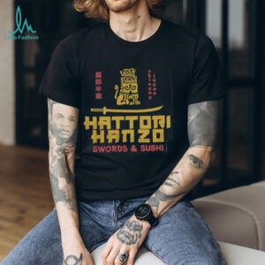 Hattori Hanzo Vintage Japanese Samurai Sword Action Kill Movie Shirt