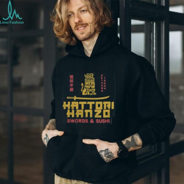 Hattori Hanzo Vintage Japanese Samurai Sword Action Kill Movie Shirt