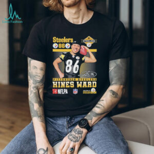 Hines Ward 86 Pittsburgh Steelers football signature shirt