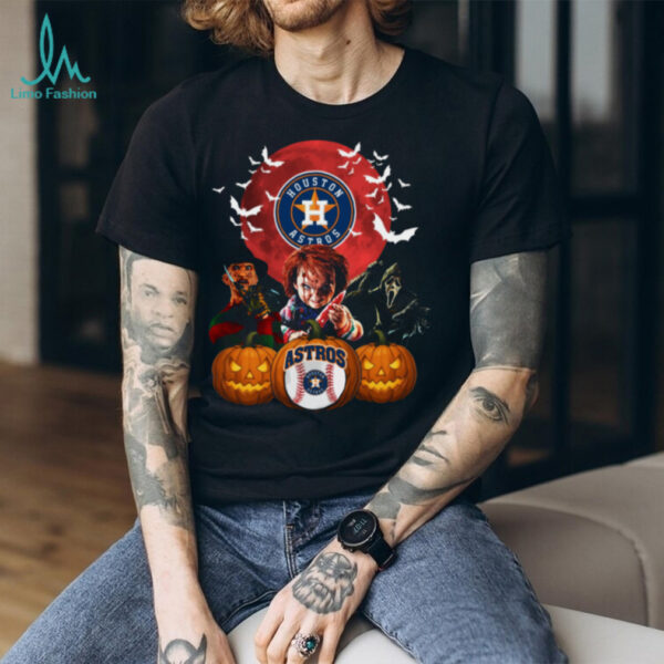 Houston Astros Horror Movie Halloween Shirt