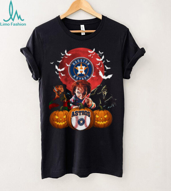 Houston Astros Horror Movie Halloween Shirt