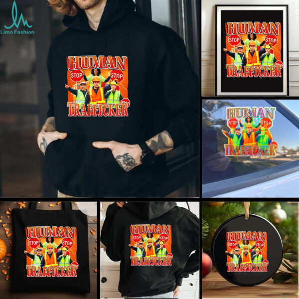 Human Trafficker stop 90s bootleg shirt