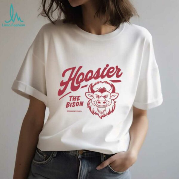 IU Hoosier the Bison 2025 Mascot Shirt