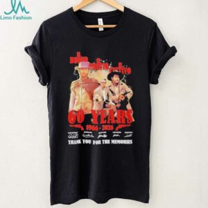 Il Buono the Good the Bad and the Ugly 60 years 1966 2026 signature thank you shirt