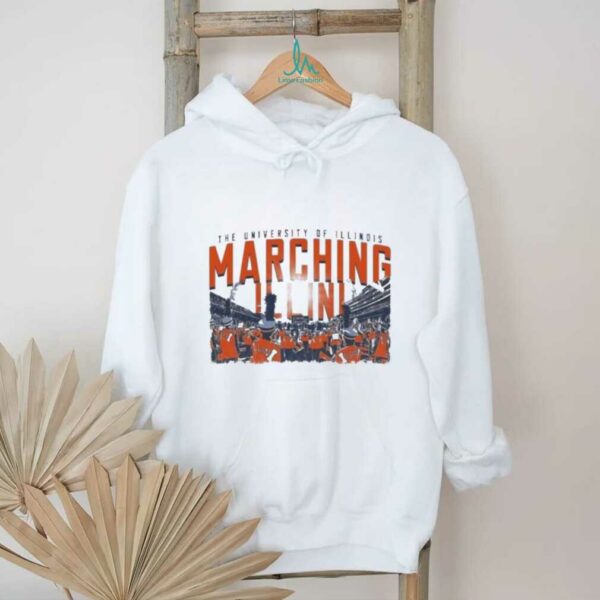 Illinois Fighting Illini The University Of Illinois Marching Illini T Shirts