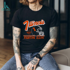 Illinois Fighting Illini Vintage Fly By Vintage Helmet shirt