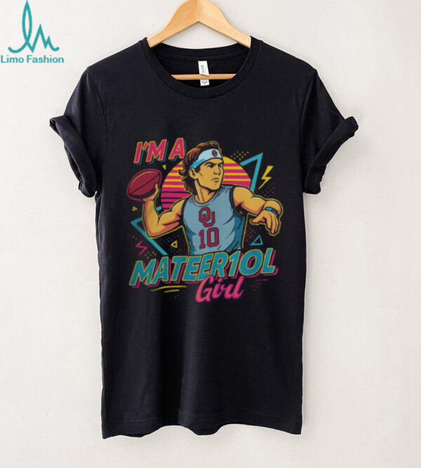 I’m A Mateer 10l Girl Oklahoma Sooners Football Shirt