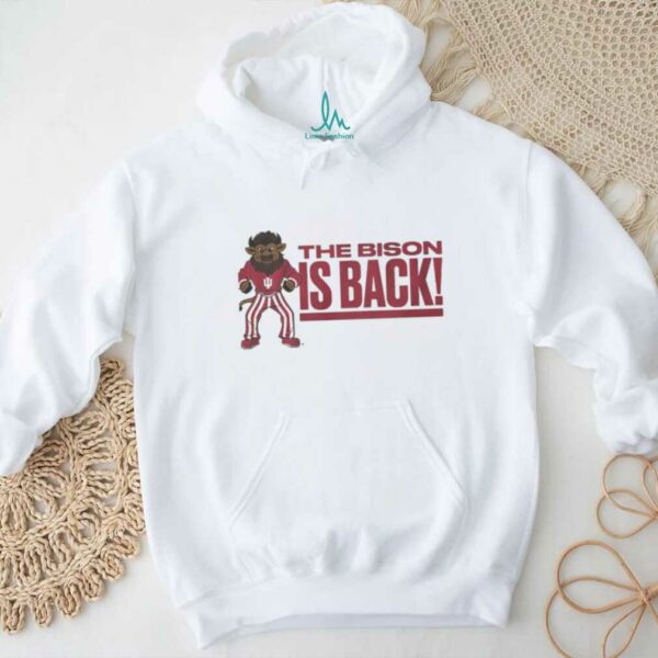 Indiana Hoosiers Hoosier The Bison Is Back Shirt