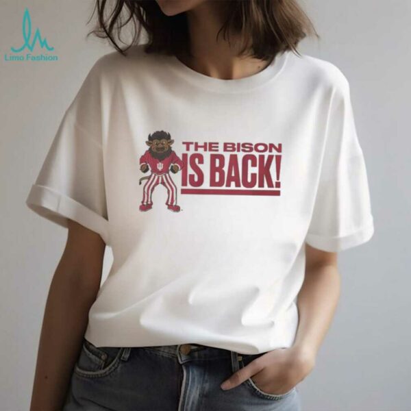 Indiana Hoosiers Hoosier The Bison Is Back Shirt