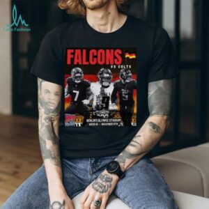 Indianapolis Colts Vs Atlanta Falcons 2025 NFL Berlin Game Shirt