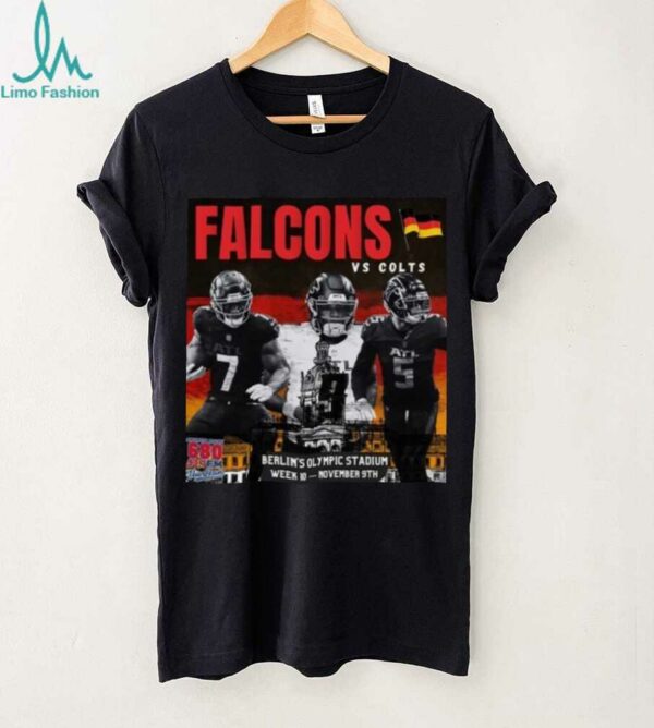 Indianapolis Colts Vs Atlanta Falcons 2025 NFL Berlin Game Shirt