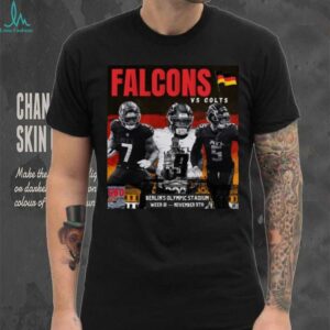 Indianapolis Colts Vs Atlanta Falcons 2025 NFL Berlin Game Shirt