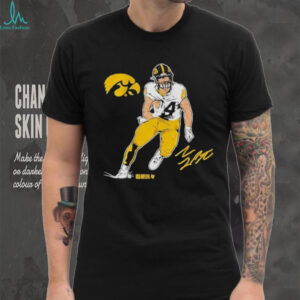 Iowa Football sam laporta superstar pose shirt