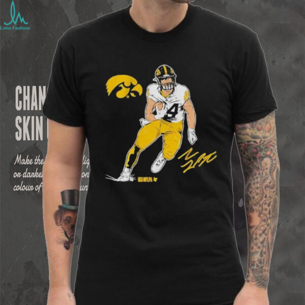 Iowa Football sam laporta superstar pose shirt