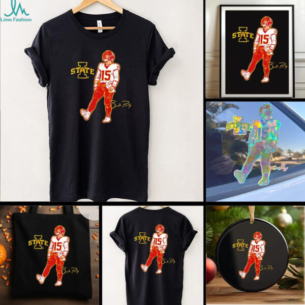 Iowa State Cyclones Brock Purdy Superstar Pose signature shirt