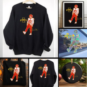 Iowa State Cyclones Brock Purdy Superstar Pose signature shirt