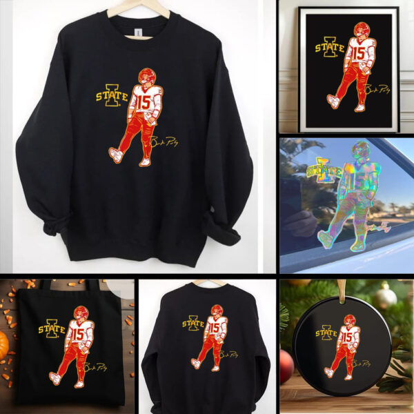 Iowa State Cyclones Brock Purdy Superstar Pose signature shirt