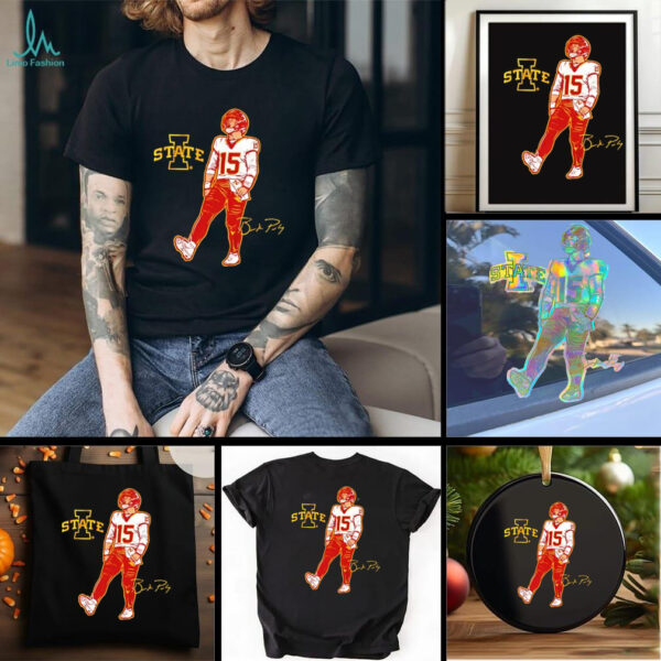 Iowa State Cyclones Brock Purdy Superstar Pose signature shirt