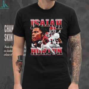 Isaiah Horton University of Alabama football graphic vintage shirt