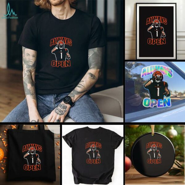Ja’Marr Chase Always Open Cincinnati Bengals Vintage shirt