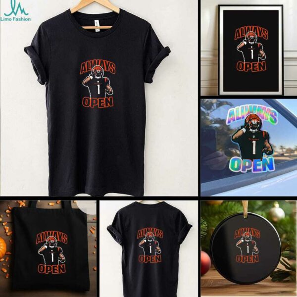 Ja’Marr Chase Always Open Cincinnati Bengals Vintage shirt