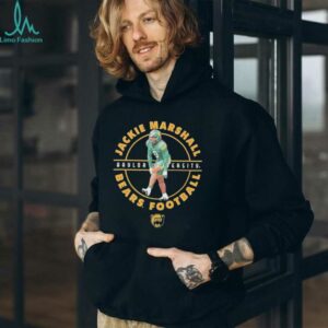 Jackie Marshall illustrated Baylor Bears football shirt