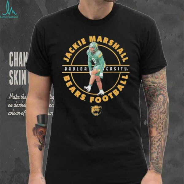 Jackie Marshall illustrated Baylor Bears football shirt