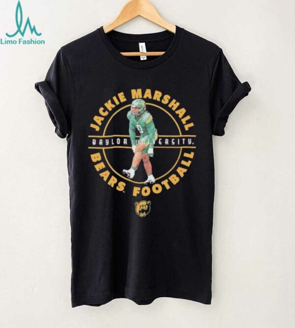Jackie Marshall illustrated Baylor Bears football shirt