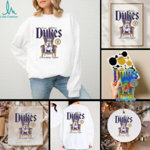 James Madison Dukes dog king throne shirt