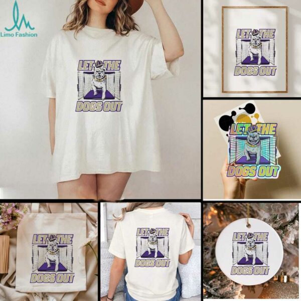 James Madison Dukes let the dogs out shirt