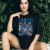 Detroit Lions and Detroit Tigers mascot play card shirt
